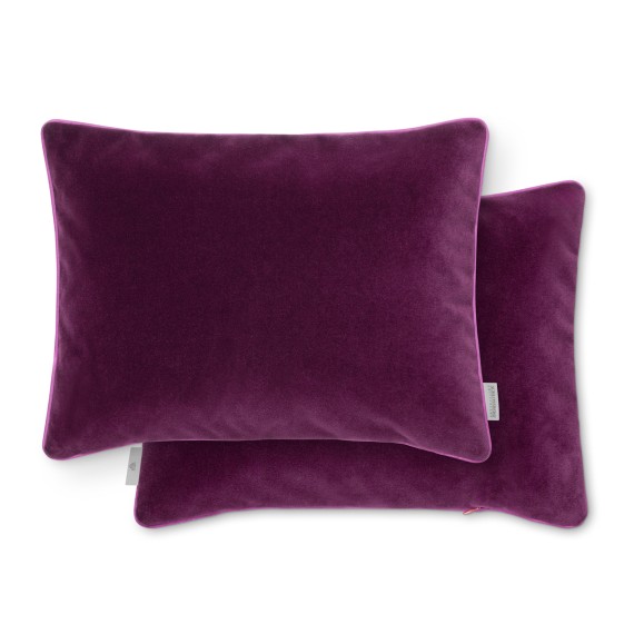 Schlossberg Elodie viola Fodera di cuscino decorativo 30x40cm