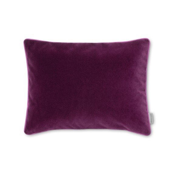 Schlossberg Elodie viola Fodera di cuscino decorativo 30x40cm anteriore