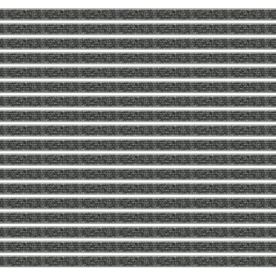 Geggus Eingangsmatte Top Clean Trend mit Rips 020 hellgrau 22mm