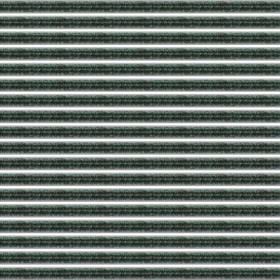 Geggus Eingangsmatte Top Clean Trend mit Rips 050 grün 22mm