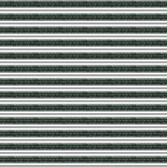 Tapis d'entrée Top Clean Trend 22 avec Reps et grattoir 050 vert