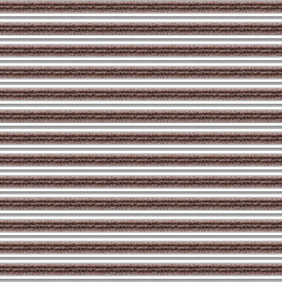 Tapis d'entrée Top Clean Trend 22 avec Reps et grattoir 110 mauve