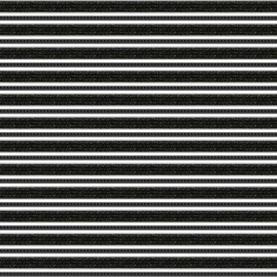 Schmutzschleuse Top Clean Trend 22mm Rips und Bürstenleiste 010 anthazit 410 schwarz