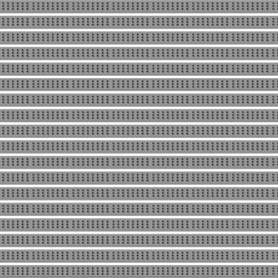 Tappeti antisdrucciolo personalizzabili per ingressi ampi 22 mm 320 grigio