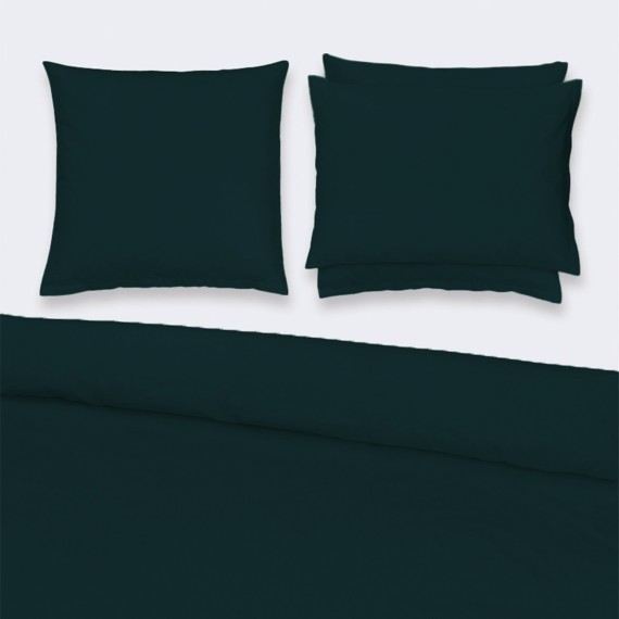 Christian Fischbacher Satin Unito 229 petrol