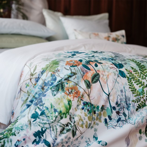 Biancheria da letto Spring Breeze in satin di Christian Fischbacher