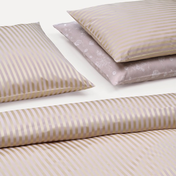 Biancheria da letto Seta Cotone 132 rosa conchiglia di Christian Fischbacher