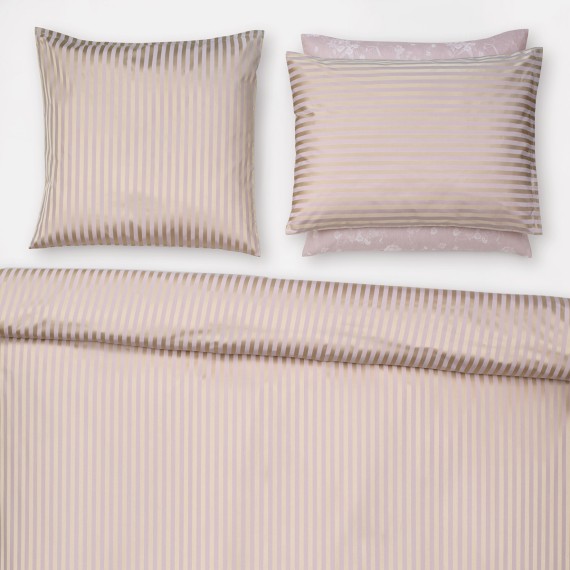 Biancheria da letto Seta Cotone 132 rosa conchiglia di Christian Fischbacher