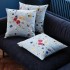Housse de coussin décoratif Fleurs Volantes de Christian Fischbacher