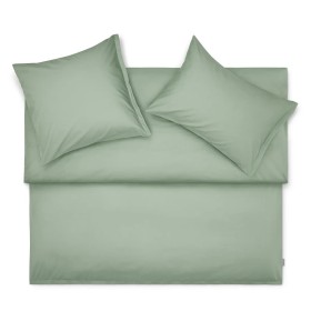 Linge de Lit Ben leaf de Schlossberg – Percale d’Exception en Pastel