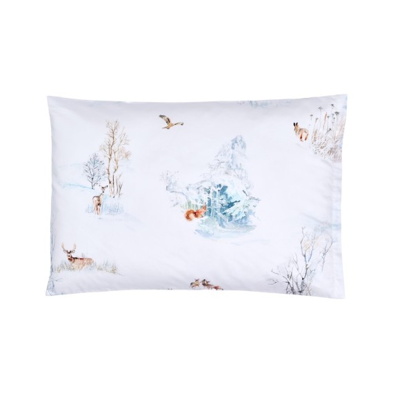 Biancheria Finja – Eleganza invernale su raso di Christian Fischbacher