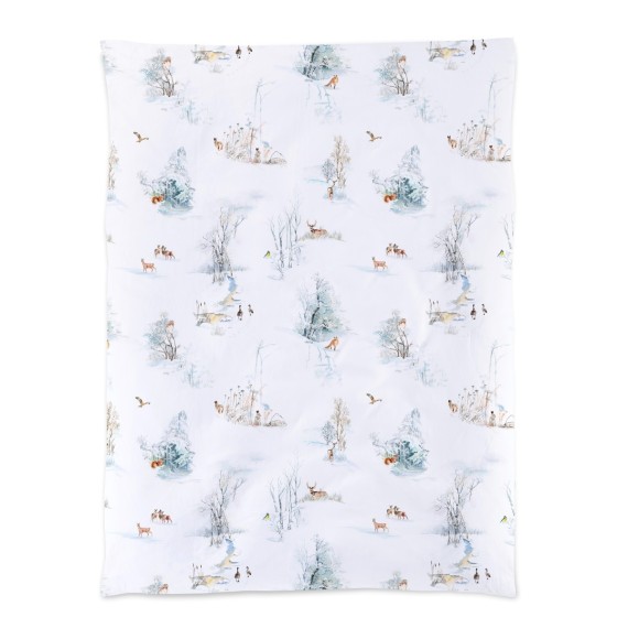 Biancheria Finja – Eleganza invernale su raso di Christian Fischbacher