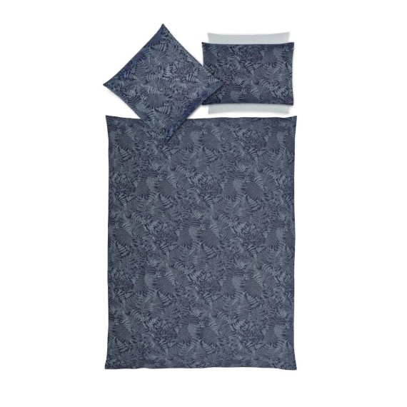 Christian Fischbacher Farn 011 blu foschia – Biancheria da letto in Jacquard