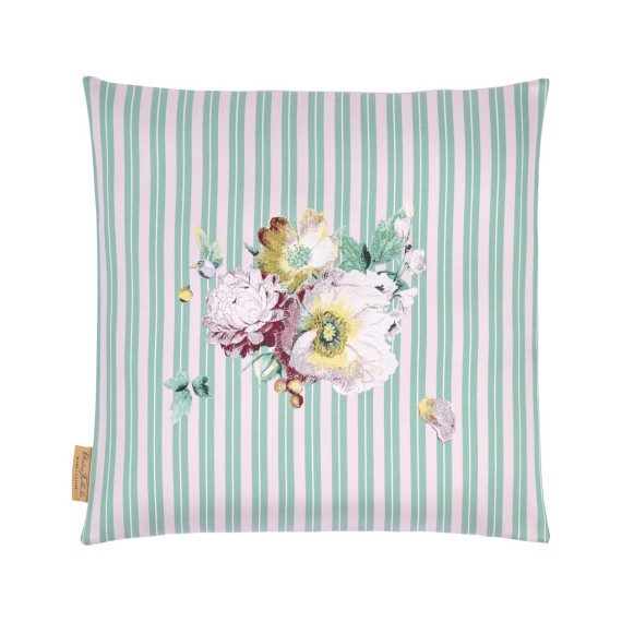 Housse de coussin Fiorenza – Jacquard fleuri de Fischbacher