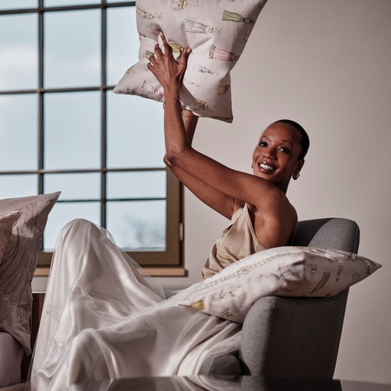 Christian Fischbacher Canvas Castello – Fodera in 100% cotone di Fischbacher