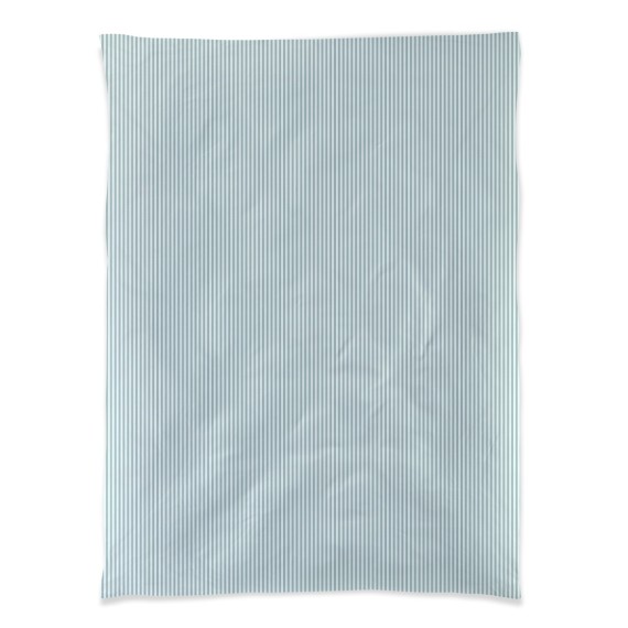 Christian Fischbacher Nils 011 blu foschia - Biancheria da letto a righe eleganti in Renforcé