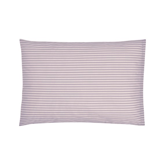 Christian Fischbacher Nils 828 rosa chiaro - Biancheria da letto a righe eleganti in Renforcé