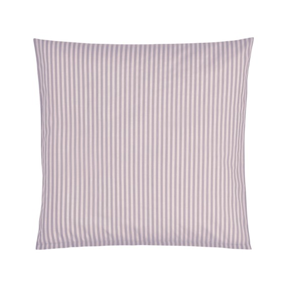 Christian Fischbacher Nils 828 rosa chiaro - Biancheria da letto a righe eleganti in Renforcé