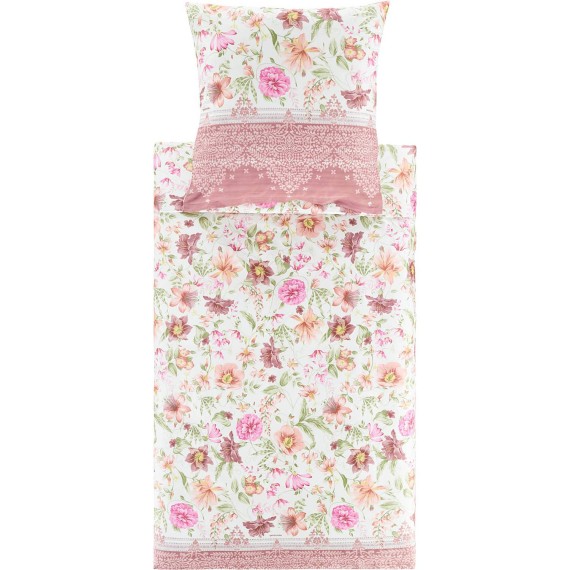 Bassetti Granfoulard Casablanca P1: biancheria da letto a fiori in raso