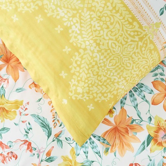 Bassetti Granfoulard Casablanca Y1: biancheria da letto a fiori in raso