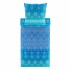 Bassetti Granfoulard Kerala B1, biancheria da letto in raso con paisley