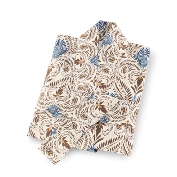 Bassetti Nairobi Kimono M1 – Afrikainspirierter Stil aus reinem Baumwollsatin