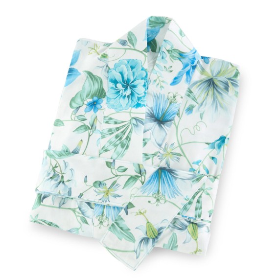 Bassetti Casablanca Kimono C1: fiori estivi e dettagli marocchini su raso di cotone