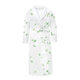 Aiko Vestaglia: eleganza Zen in satin e spugna, firmata Schlossberg