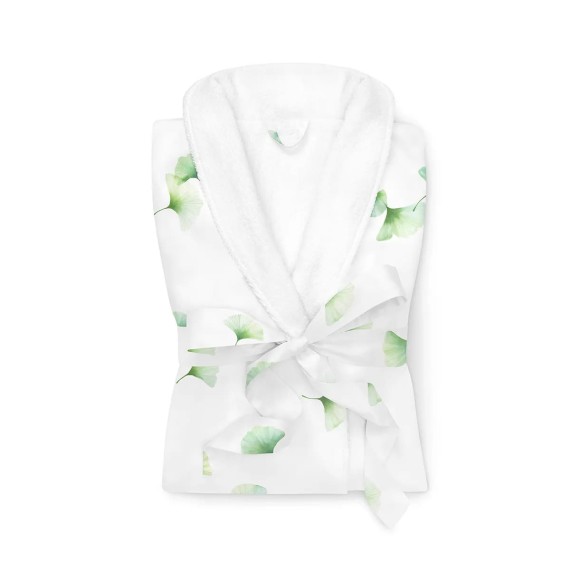 Aiko Vestaglia: eleganza Zen in satin e spugna, firmata Schlossberg