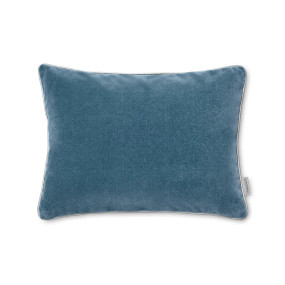 Schlossberg Elodie azur housse de coussin décoratif 30x40cm avant