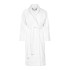 Schlossberg Peignoir Coshmere GOTS blanc en éponge bio