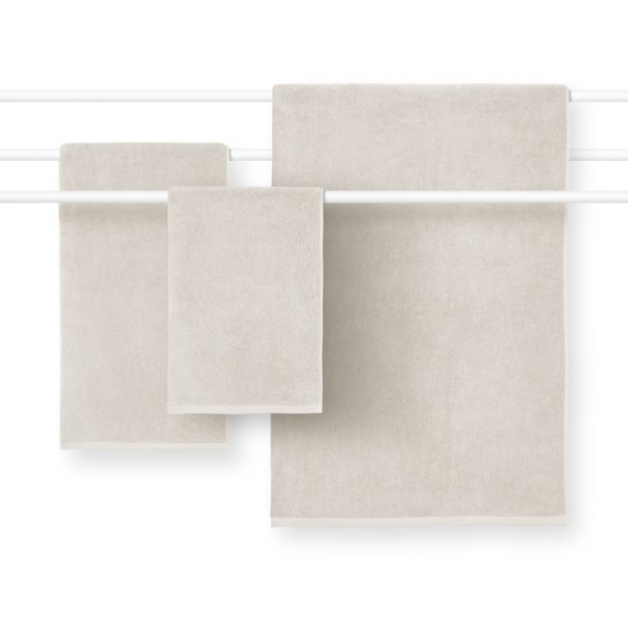 Schlossberg Coshmere GOTS gris, Asciugamani in cotone bio