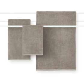 Schlossberg Coshmere GOTS souris, Asciugamani in cotone bio