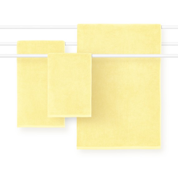 Schlossberg Coshmere GOTS vanille, Asciugamani in cotone bio