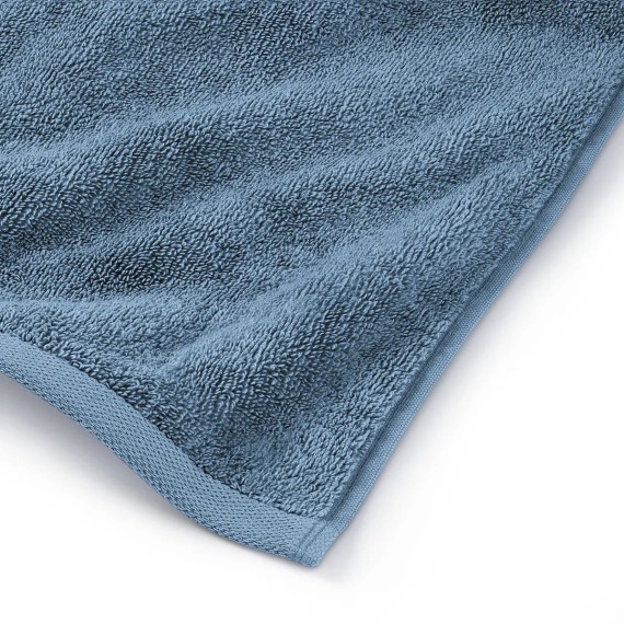 Schlossberg Coshmere GOTS azur, Asciugamani in cotone bio