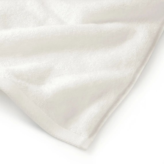 Schlossberg Coshmere GOTS blanc, Asciugamani in cotone bio