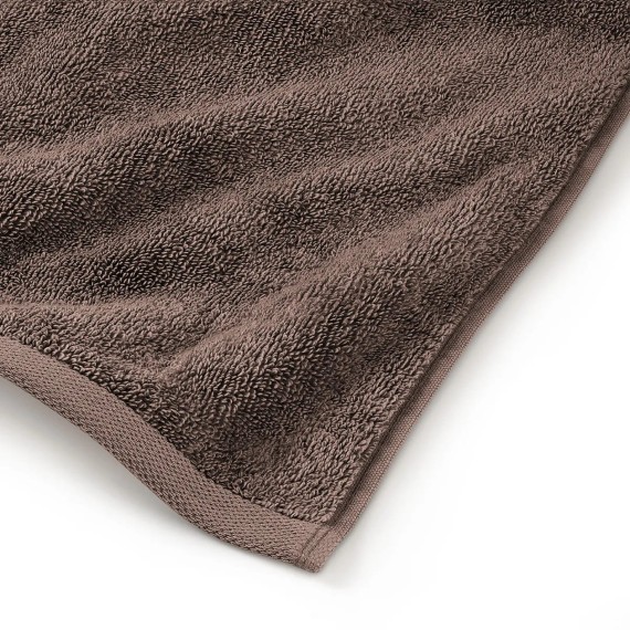 Schlossberg Coshmere GOTS chocolat, Asciugamani in cotone bio