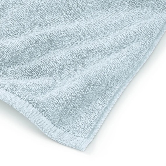 Schlossberg Coshmere GOTS ciel, Asciugamani in cotone bio