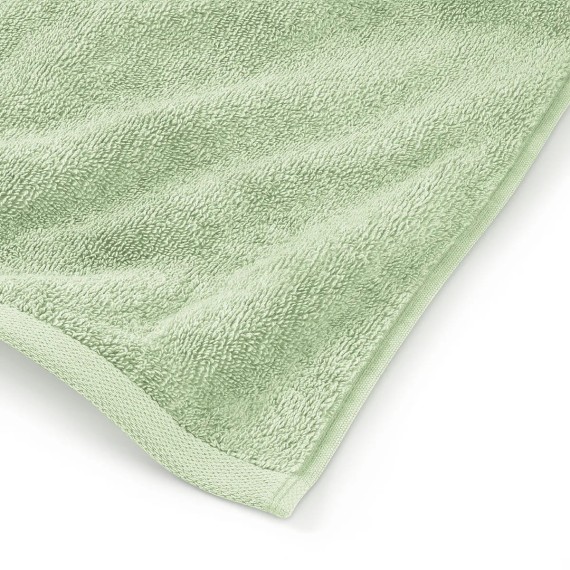 Schlossberg Coshmere GOTS jade, Asciugamani in cotone bio