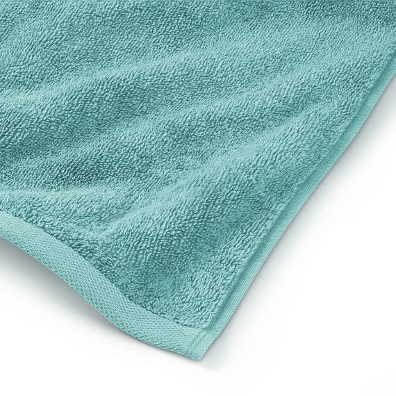 Schlossberg Coshmere GOTS turquoise, Asciugamani in cotone bio