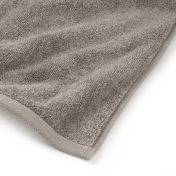 Schlossberg Coshmere GOTS souris, Asciugamani in cotone bio