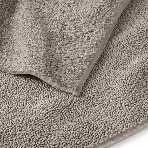 Schlossberg Coshmere GOTS souris Badteppiche aus Bio-Baumwolle