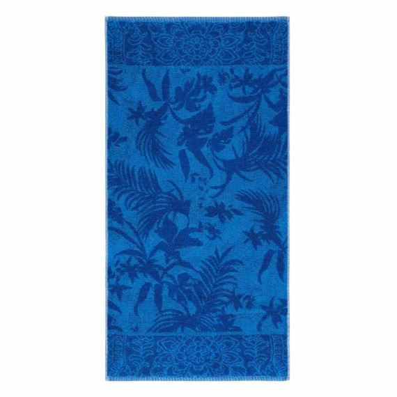 Asciugamani Ibiscus Tattoo B1 di Bassetti Granfoulard in jacquard cotone