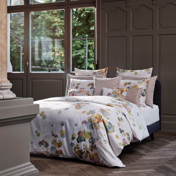 Christian Fischbacher Ninfea – Biancheria da letto in cotone