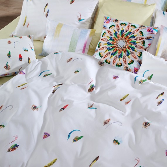 Christian Fischbacher Feathers – Biancheria da letto con piume