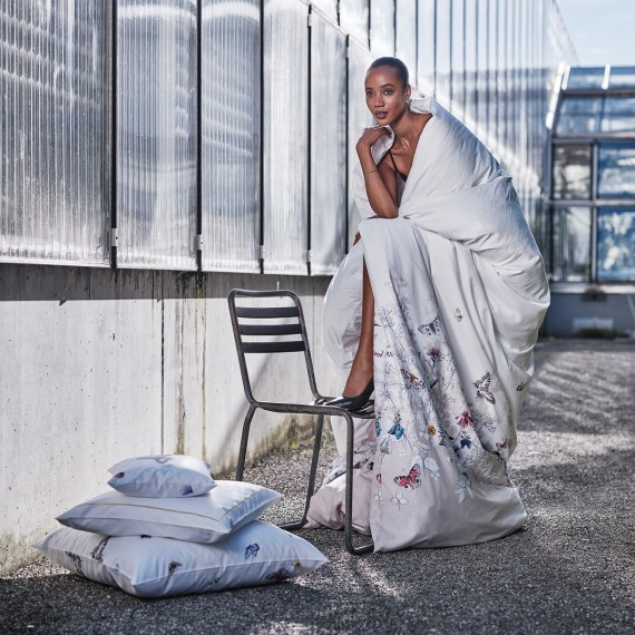 Christian Fischbacher Aviva – Biancheria da letto in cotone satin