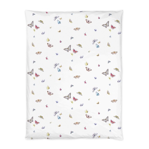 Christian Fischbacher Vanessa – Biancheria da letto in satin di cotone con farfalle