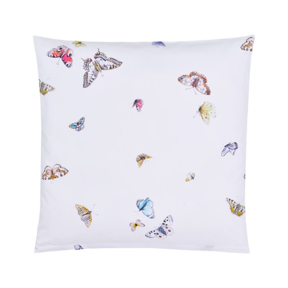 Christian Fischbacher Vanessa – Biancheria da letto in satin di cotone con farfalle