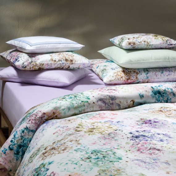 Christian Fischbacher Arabella Jersey – Biancheria da letto a fiori