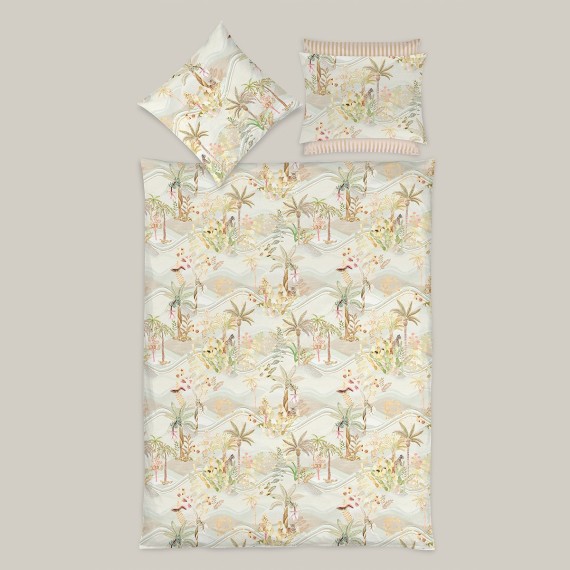 Christian Fischbacher Oasis 217 lino – Biancheria da letto in cotone